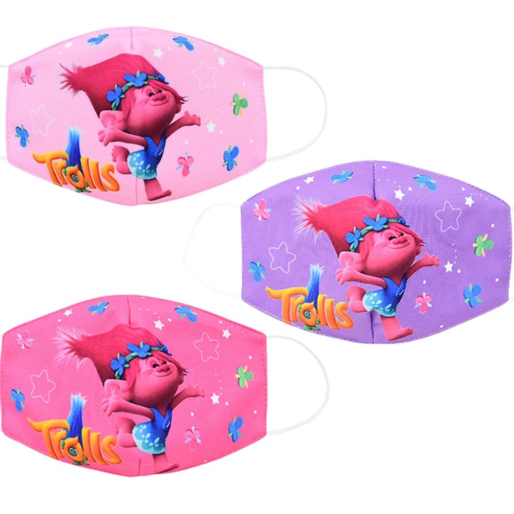 3 Pcs Kids Reusable Cotton Face Mask Mouth Cover